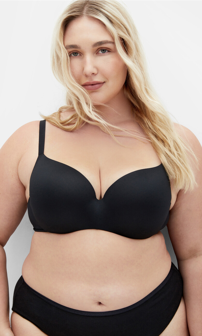 Bodycon Contour Bra - Black