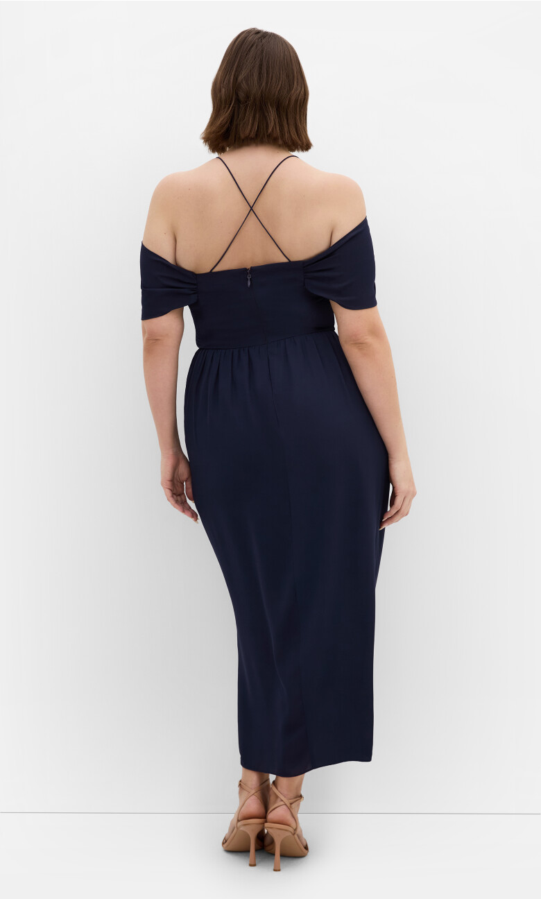 Entwine Maxi Dress - navy