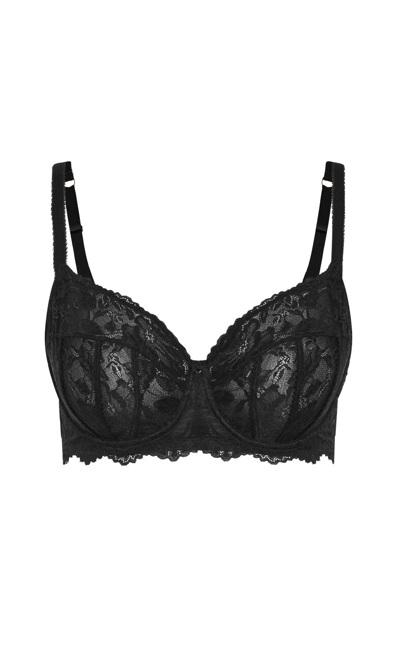 Lara Underwire Bra - black
