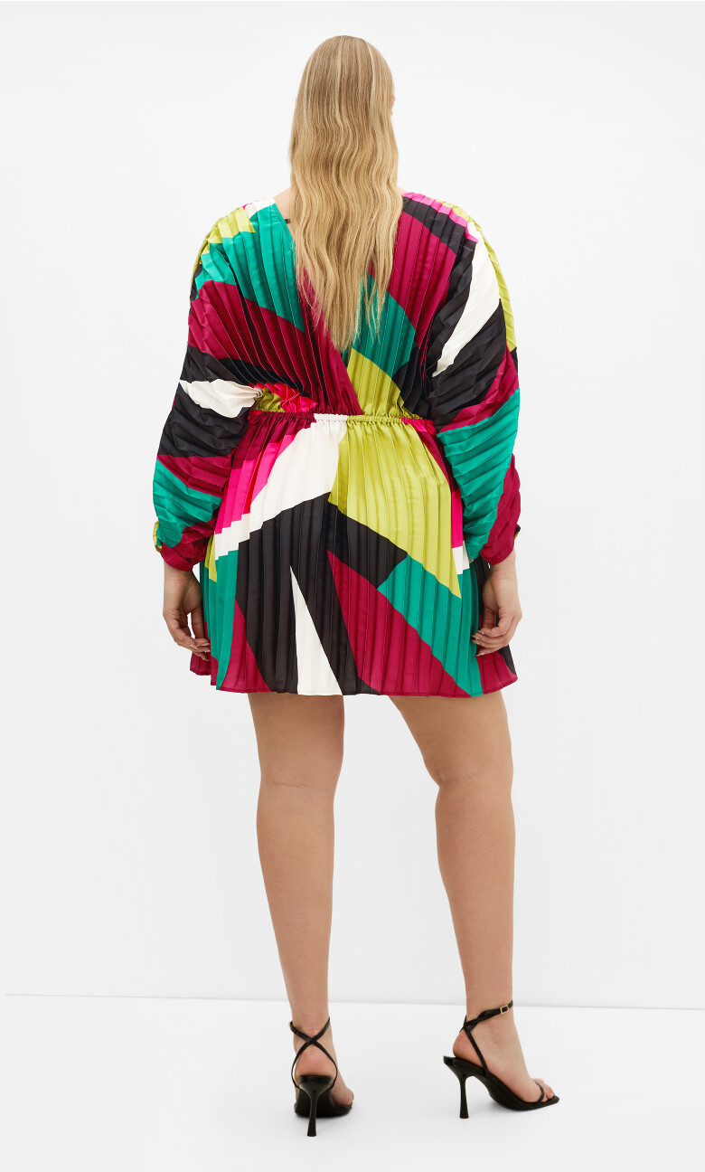 Chloe Print Dress - multi