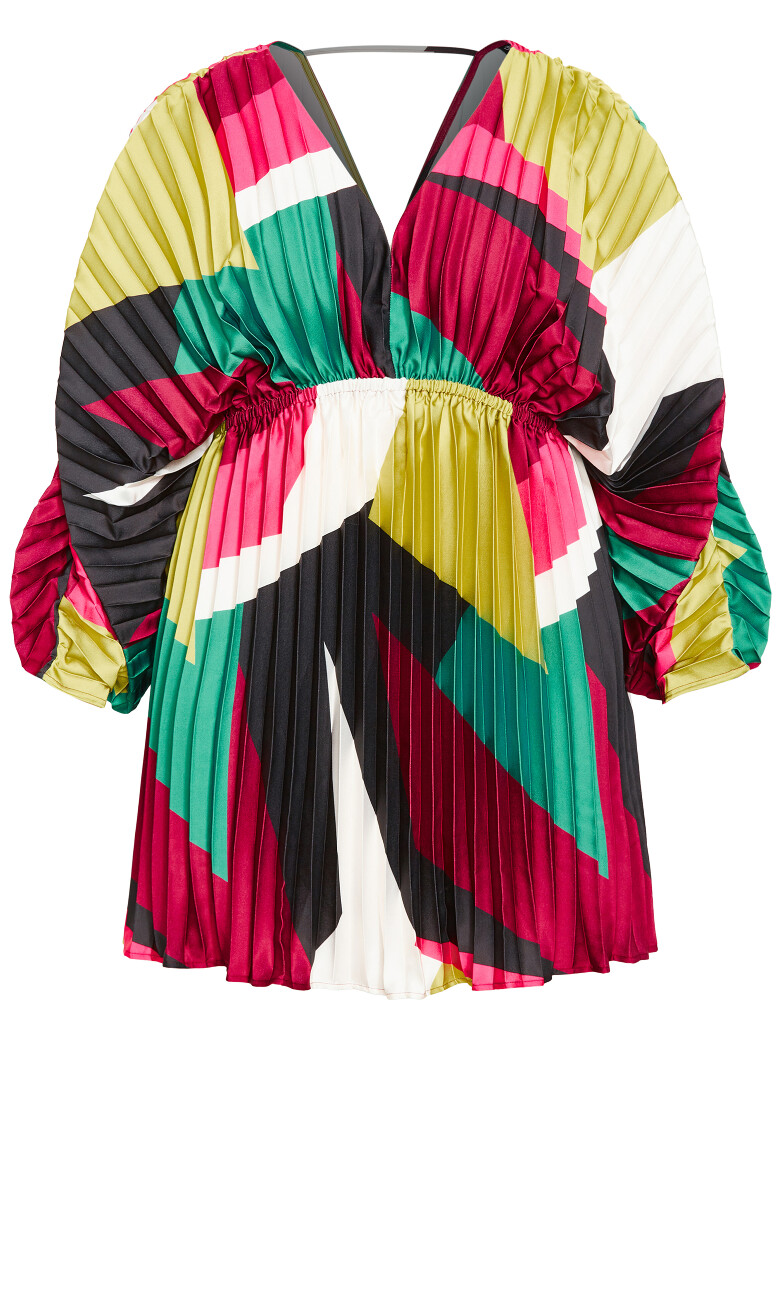 Chloe Print Dress - multi