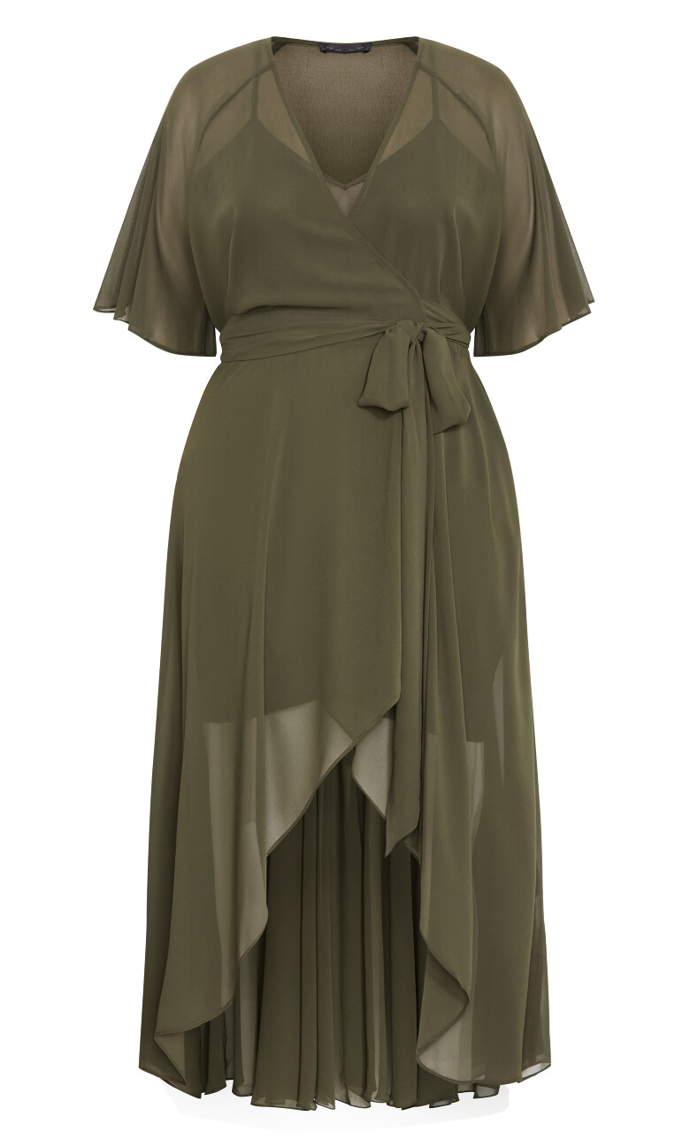 Lovers Lane Dress - forest green