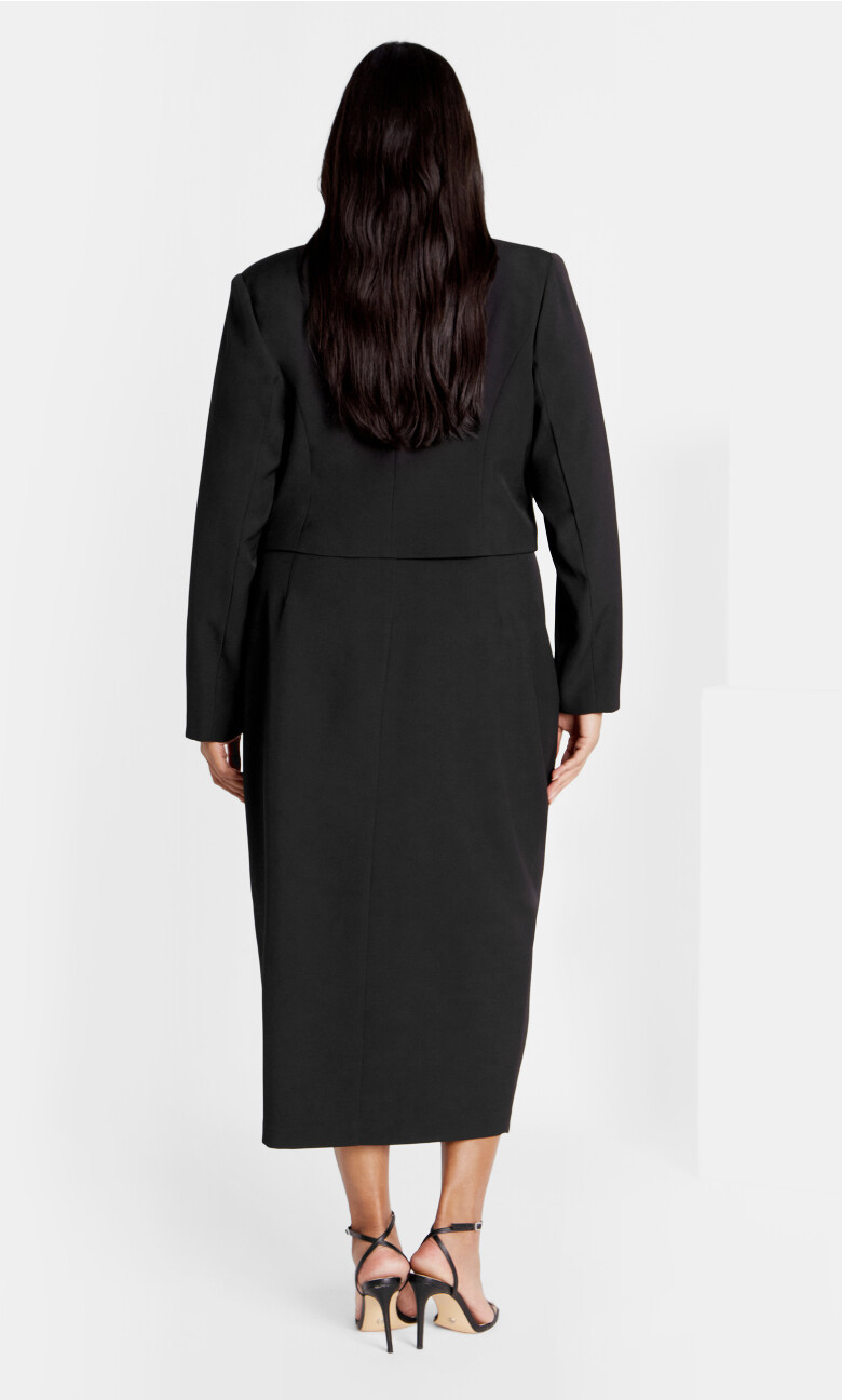Karter Crop Jacket - black