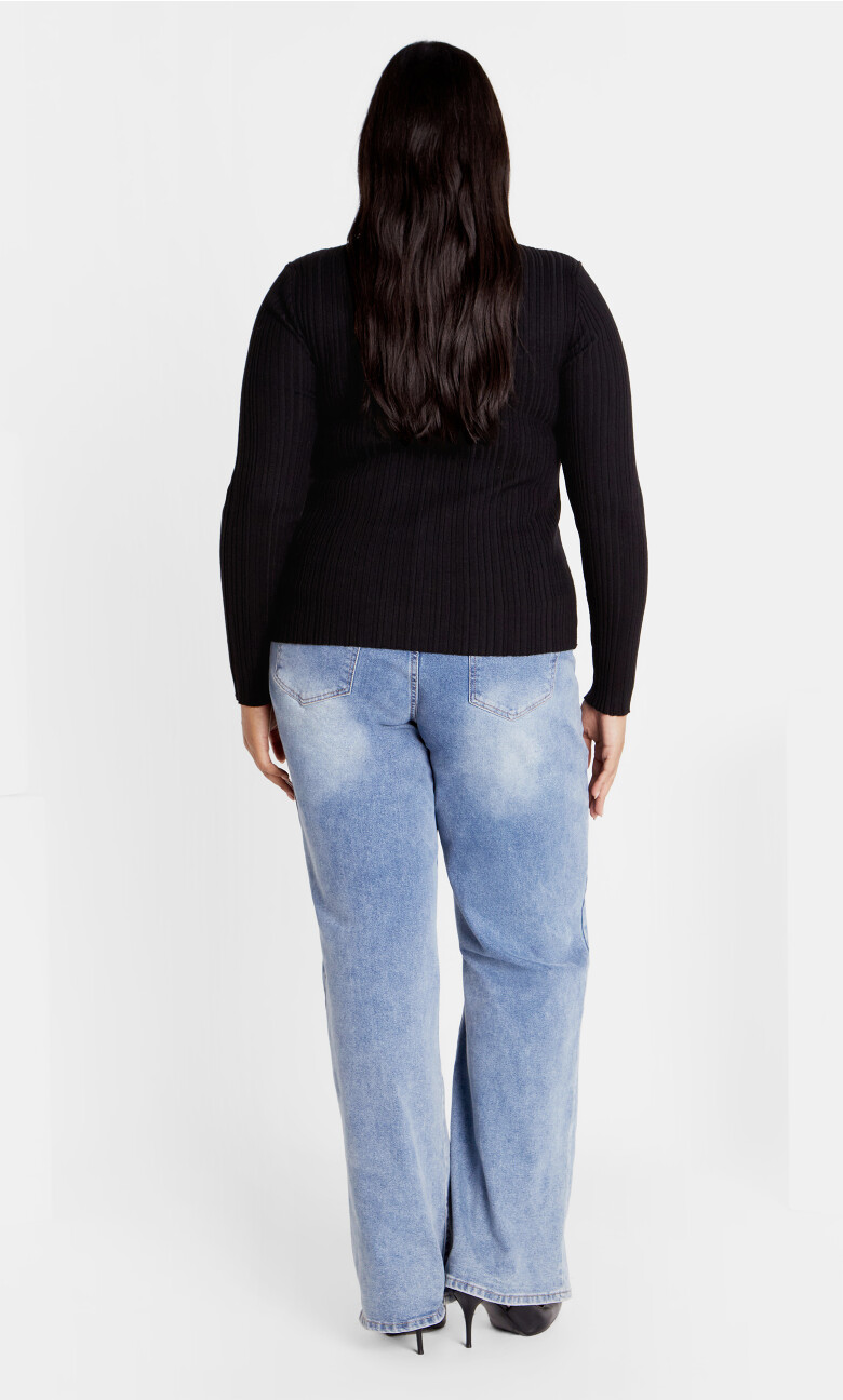 Kaleigh Knit Jumper - black