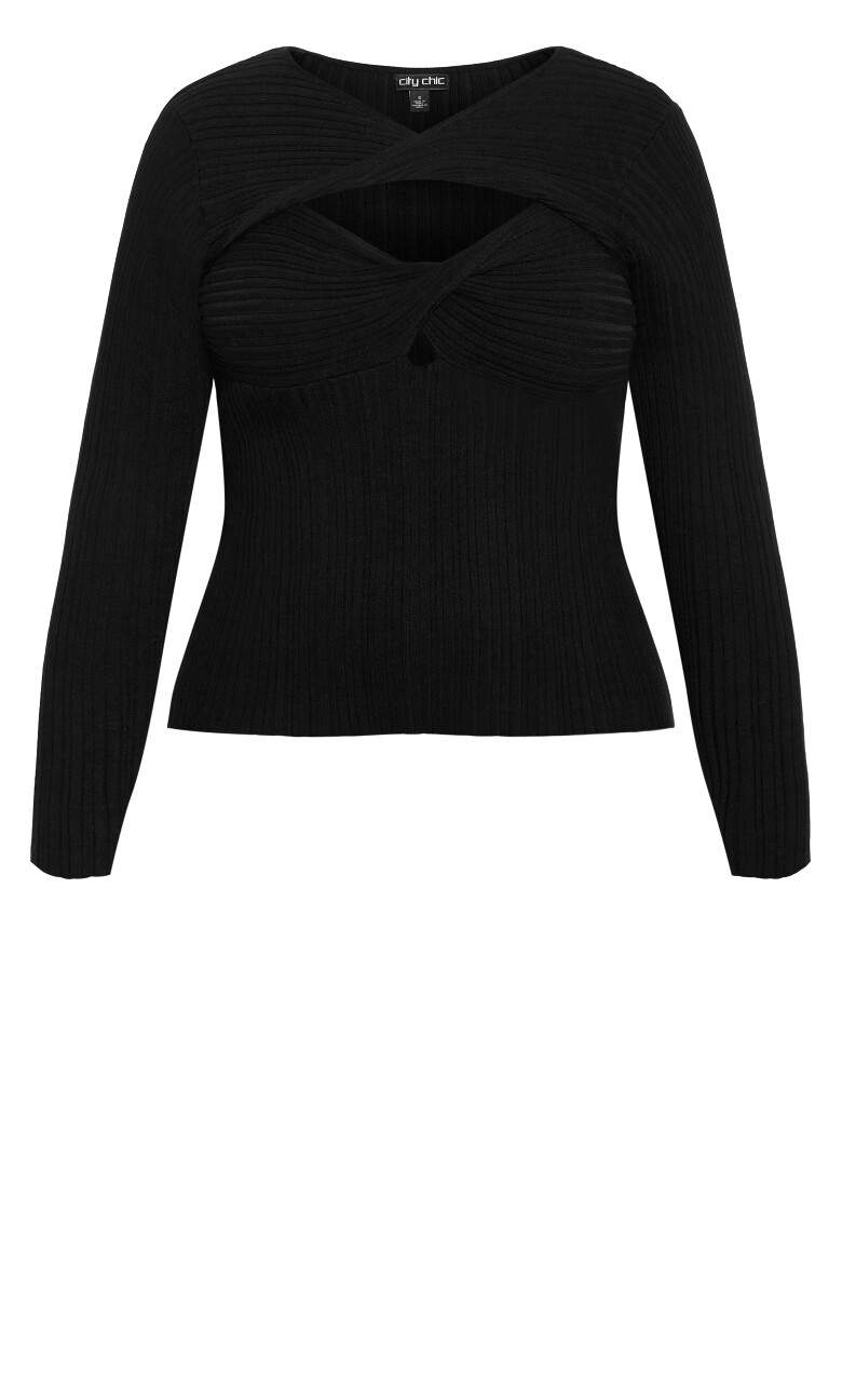 Kaleigh Knit Jumper - black