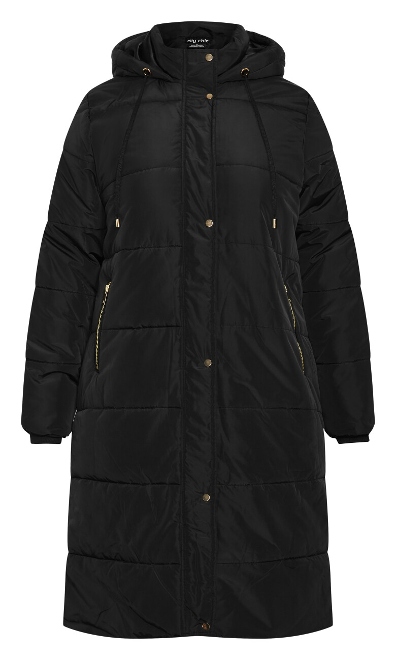Darcy Puffer Jacket - black