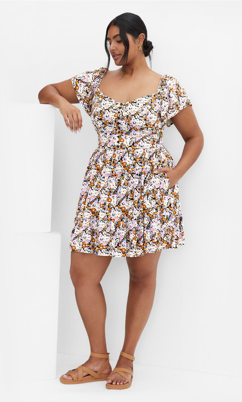 Emie Dress - luscious lilac