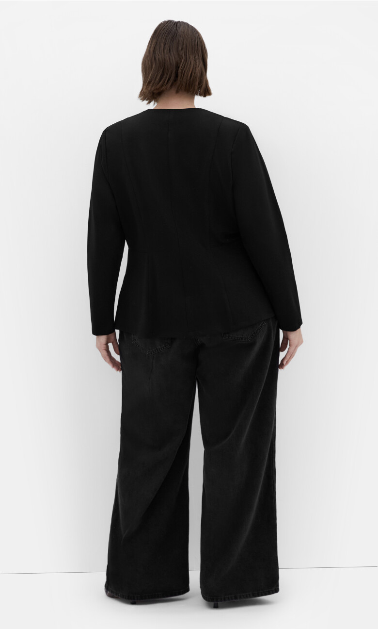 Peyton Ponte Jacket - black