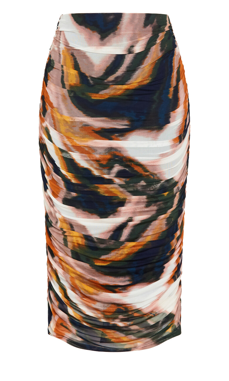 Livia Print Skirt - glaze multi