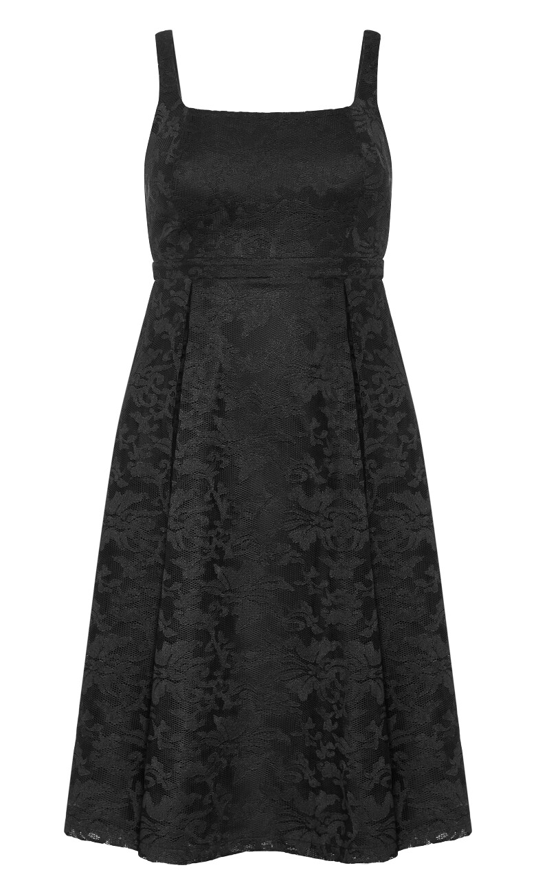 Jacklynn Midi Dress - black