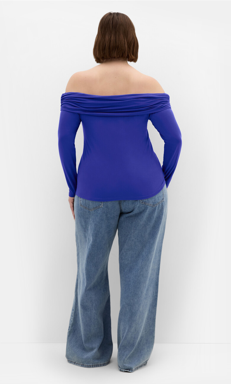 Jojo Knit Top - cobalt