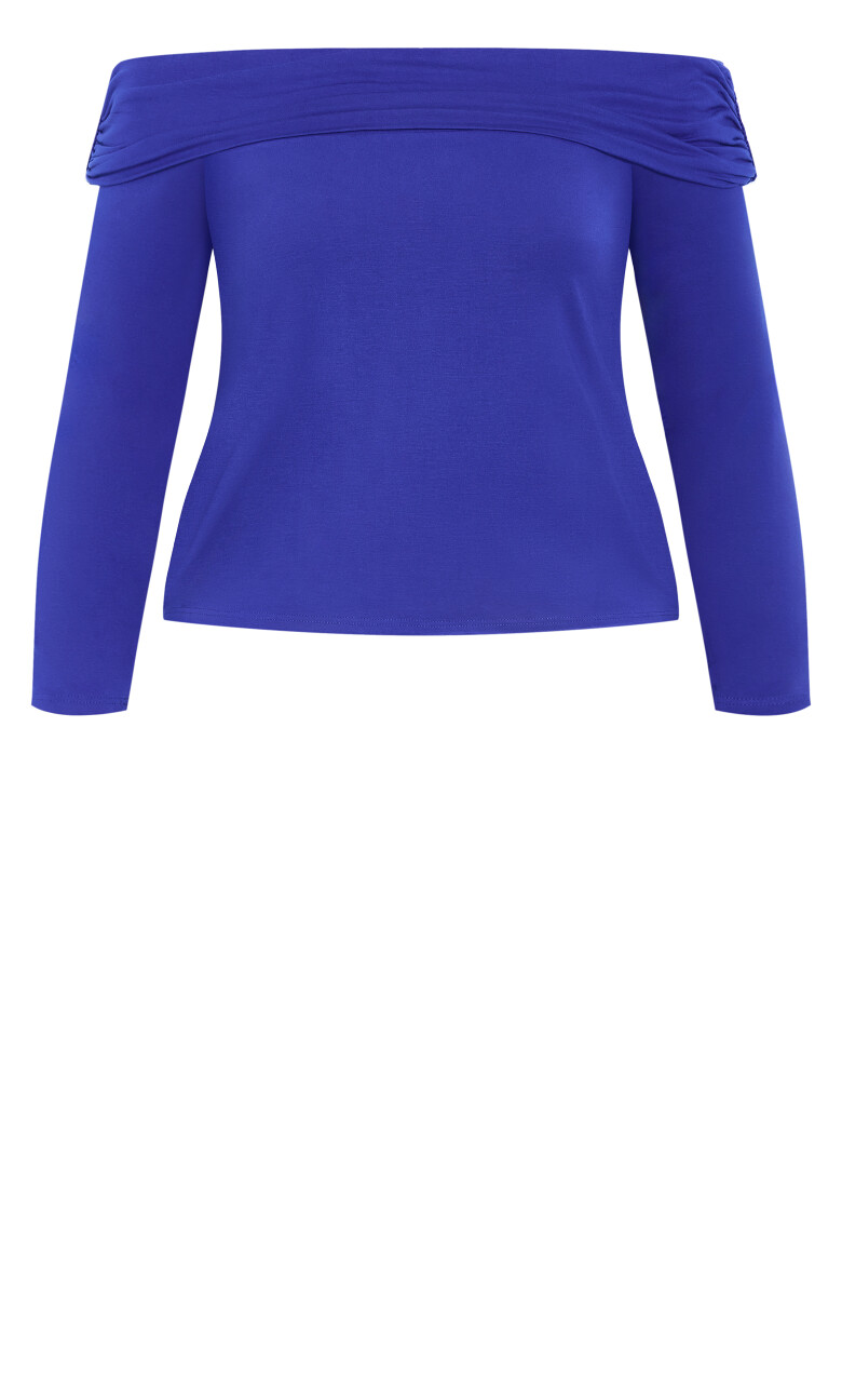 Jojo Knit Top - cobalt