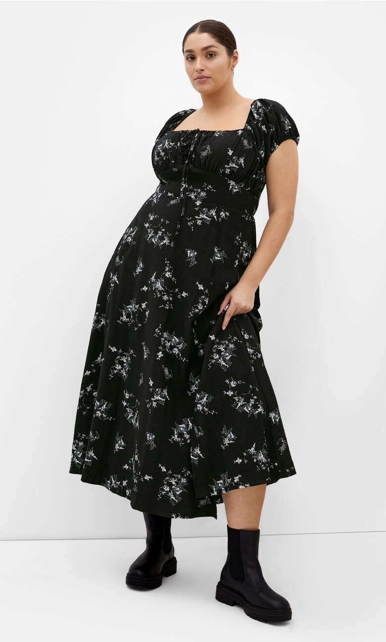 Plus Size Maxi Urban Soul - Soul Floral (UPDATED)