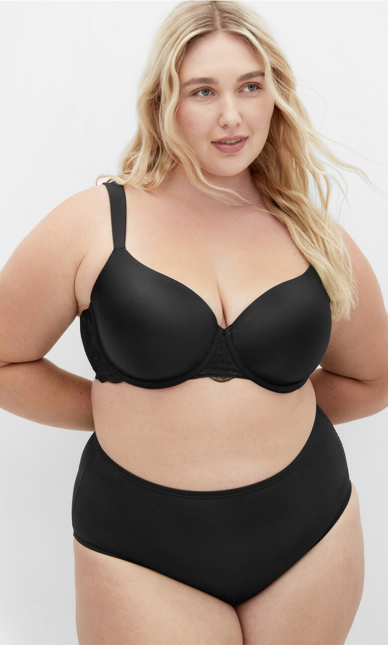 Sexy Glam T-Shirt Bra - black