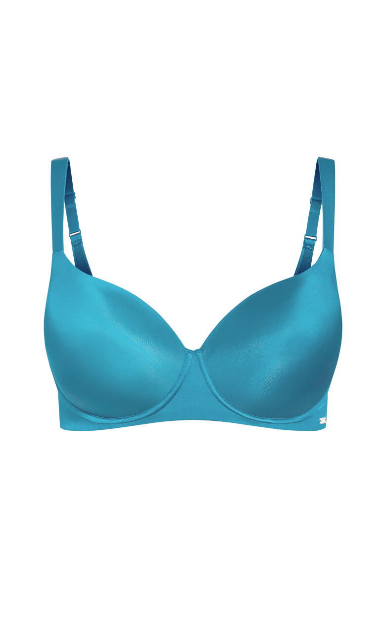 Smooth & Chic T-Shirt Bra - teal