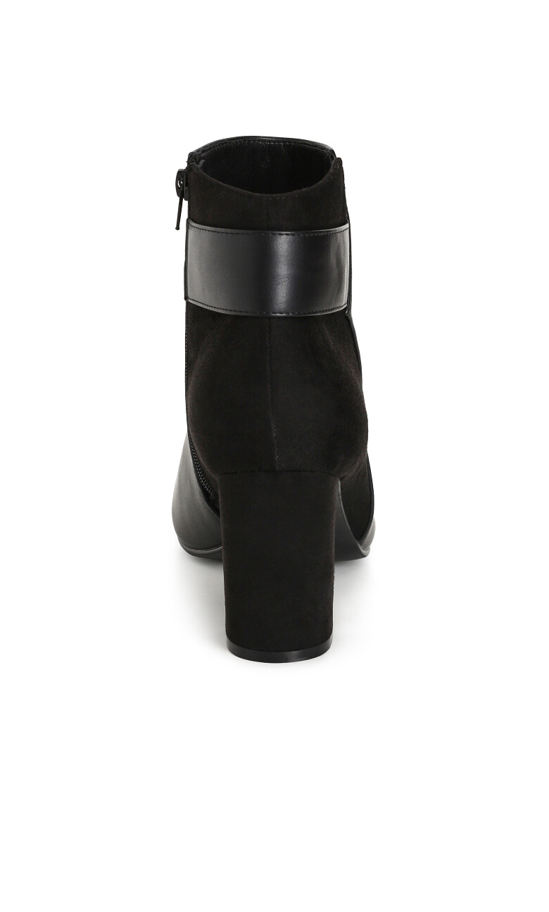 WIDE FIT Jax Ankle Boot - black