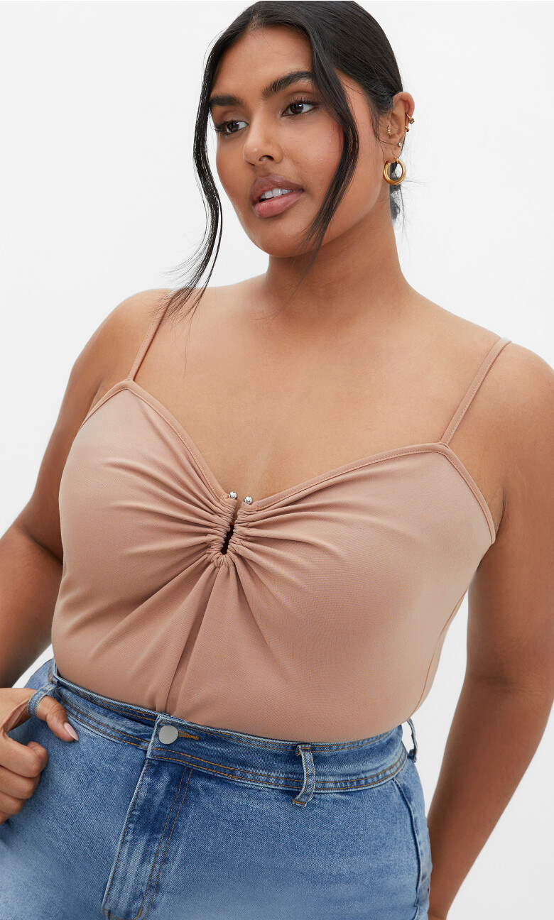 Izzy Bodysuit - fawn