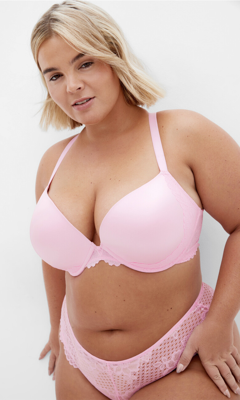 Allure Push Up Bra - pink