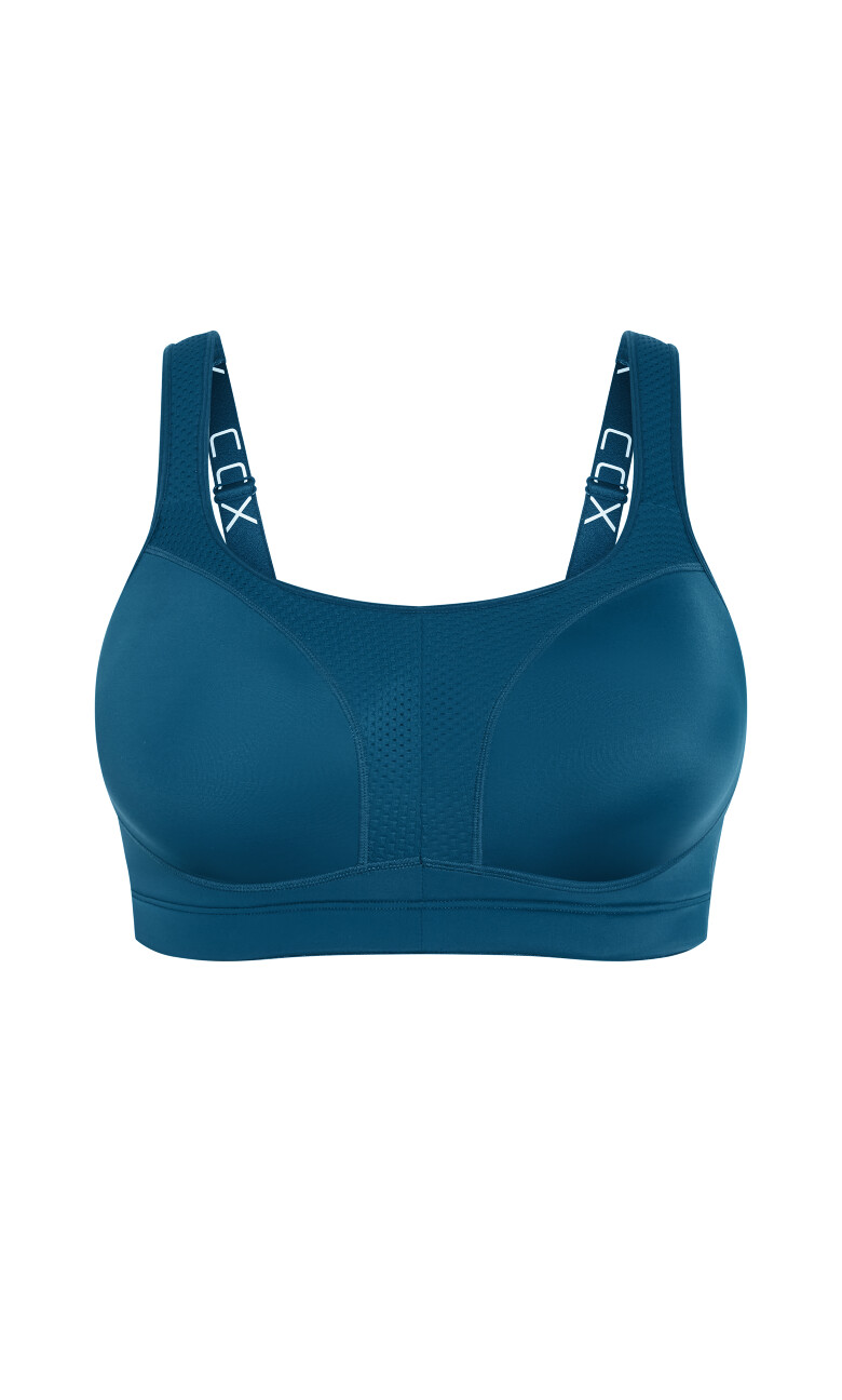 Contour Underwire Sports Bra - poseidon