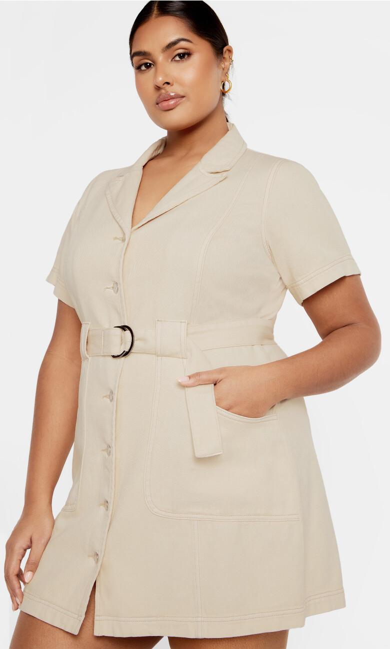 Melina Dress - stone