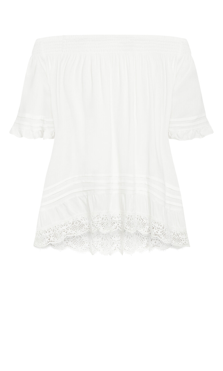 Flirtini Top - ivory