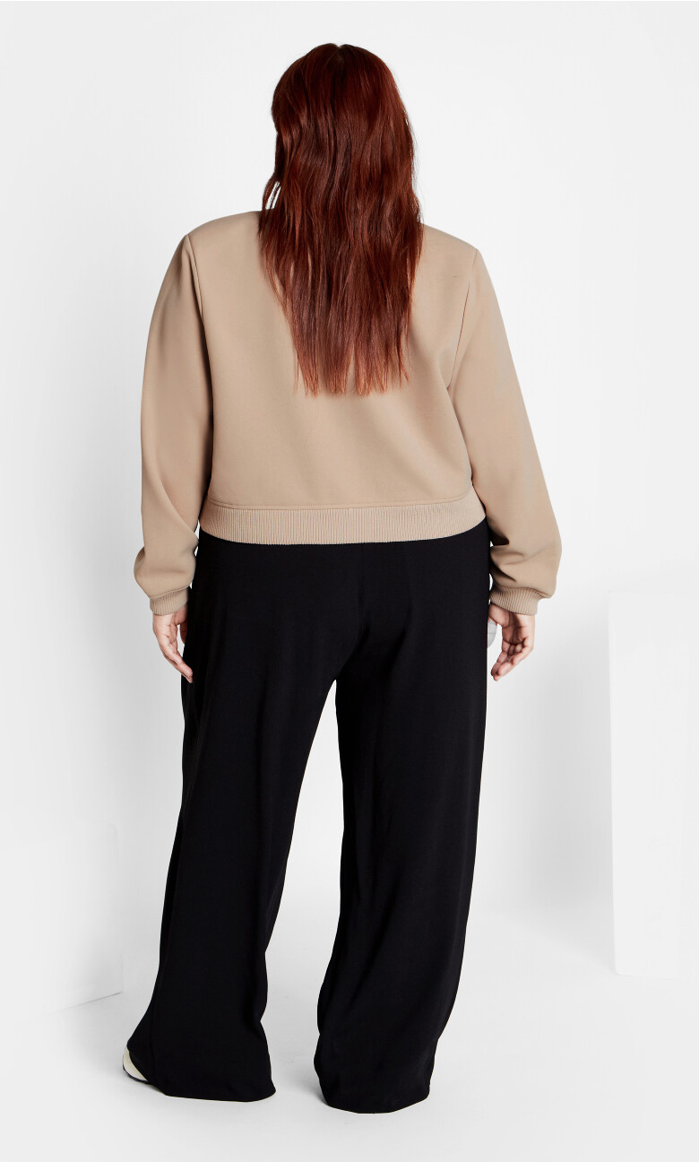 Ivy Bomber Jacket - nougat