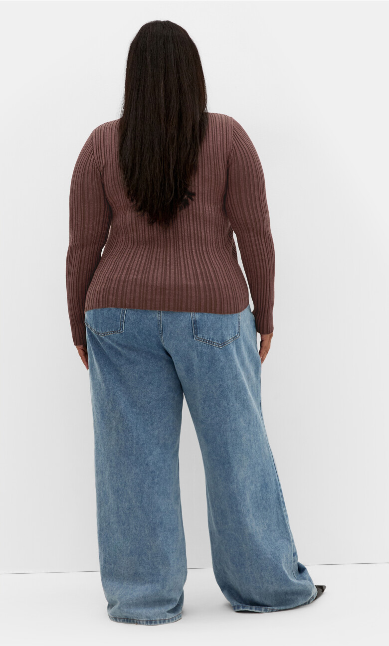 Kaleigh Knit Jumper - ameretto