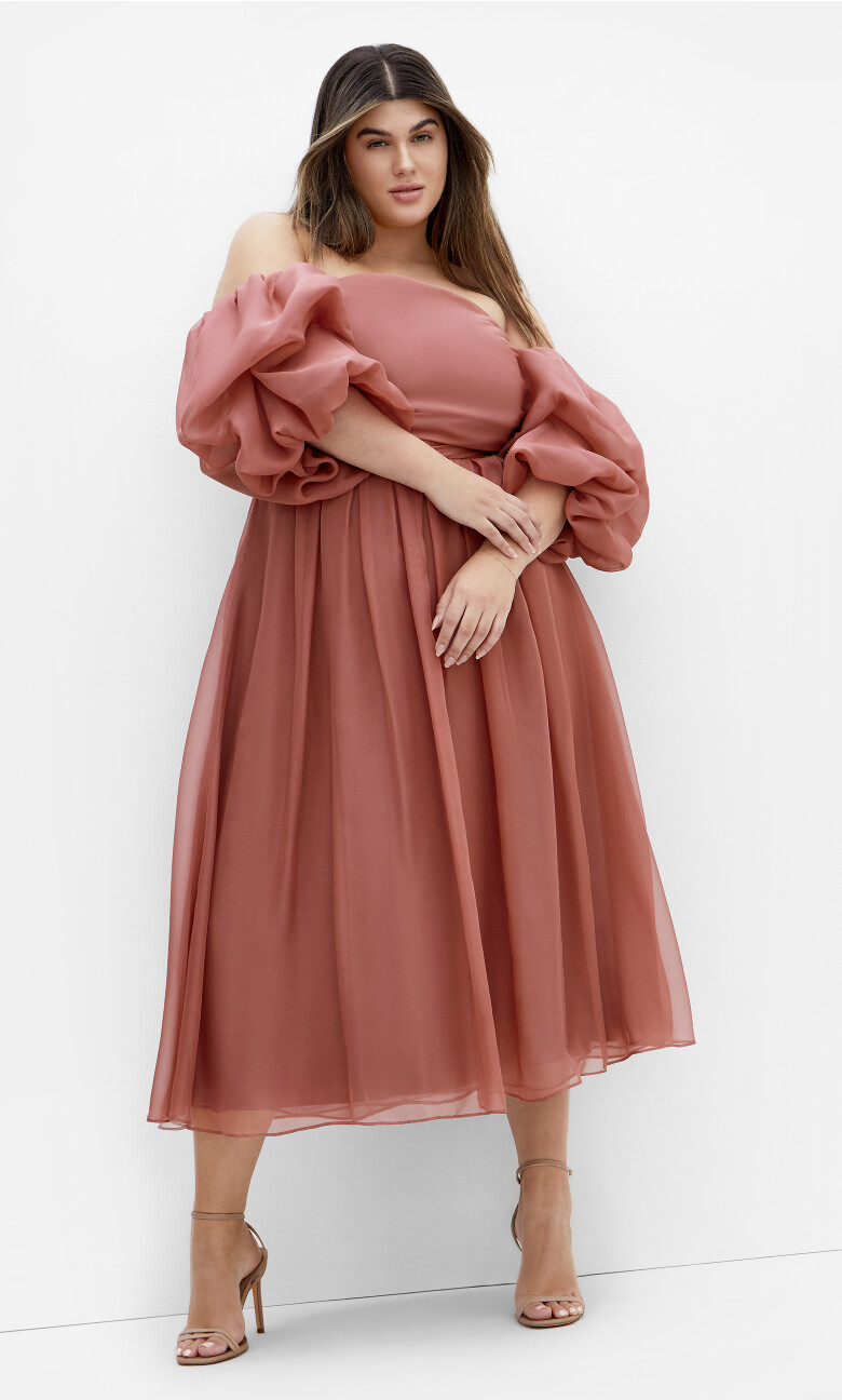 Taliyah Dress - rose quartz