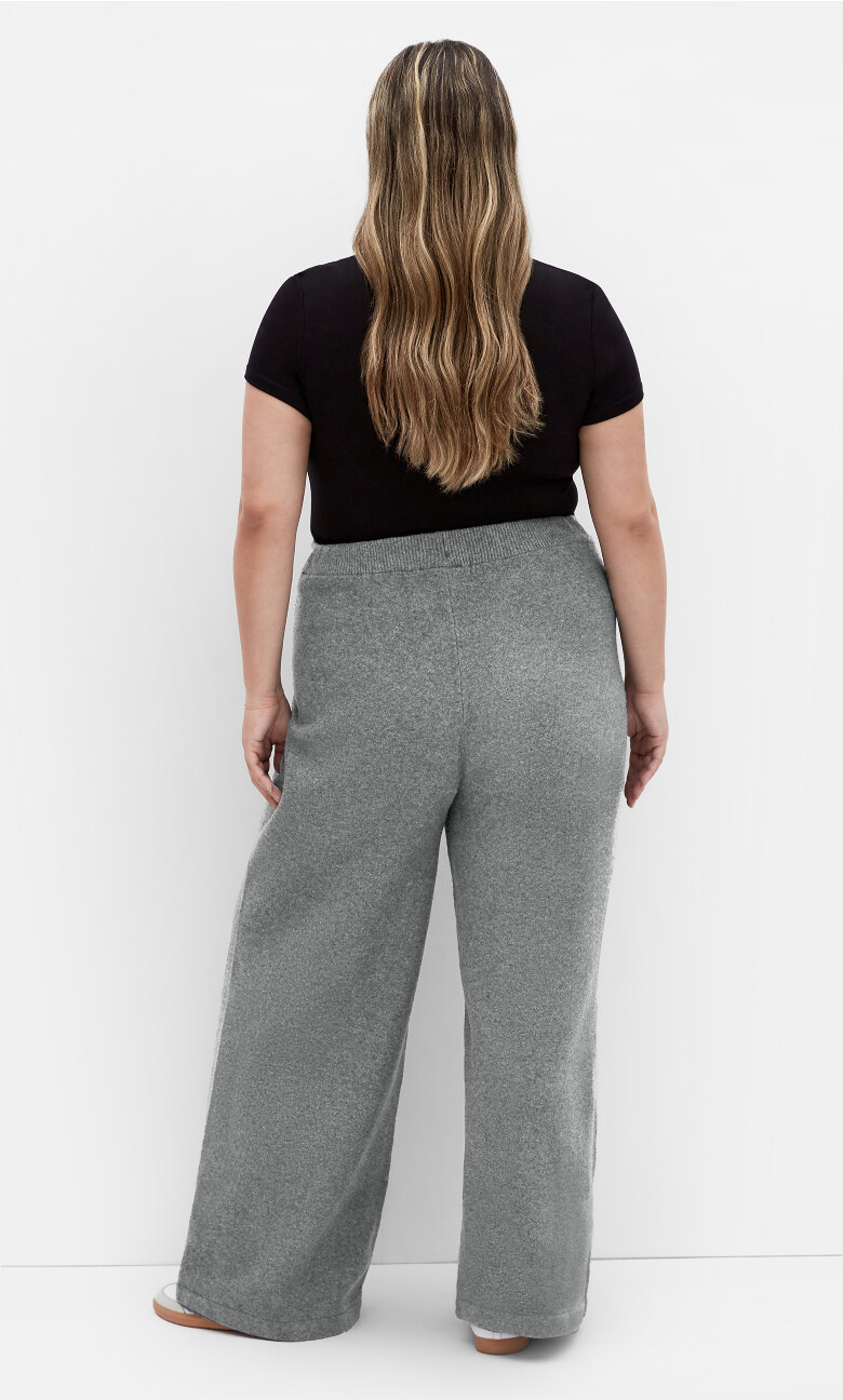 Ally Pant - charcoal marle