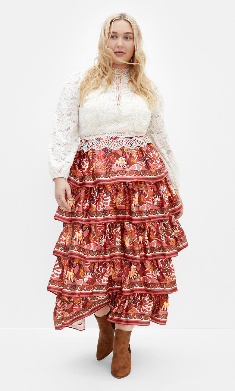 Lucielle Top - porcelain