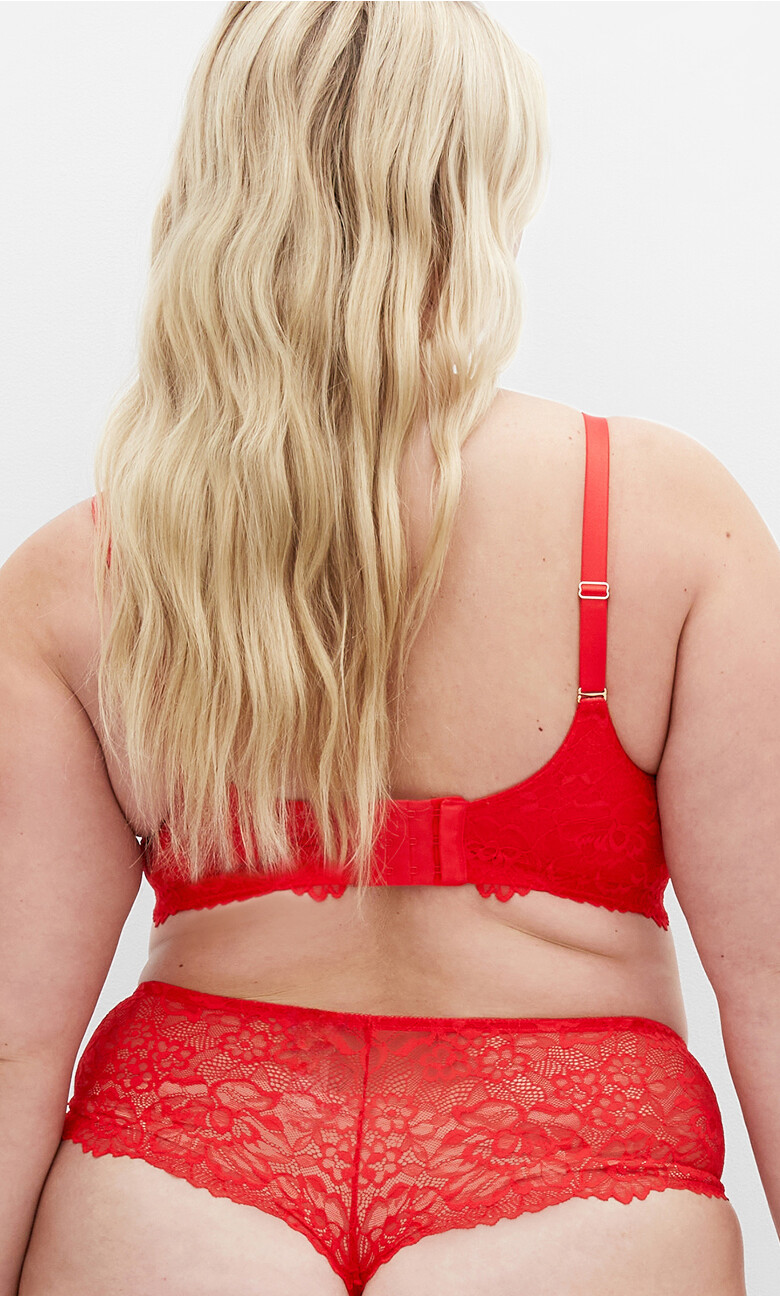 Caitlin Contour Bra - love red