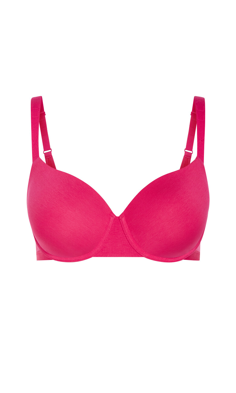 Signature T-Shirt Bra - azalea