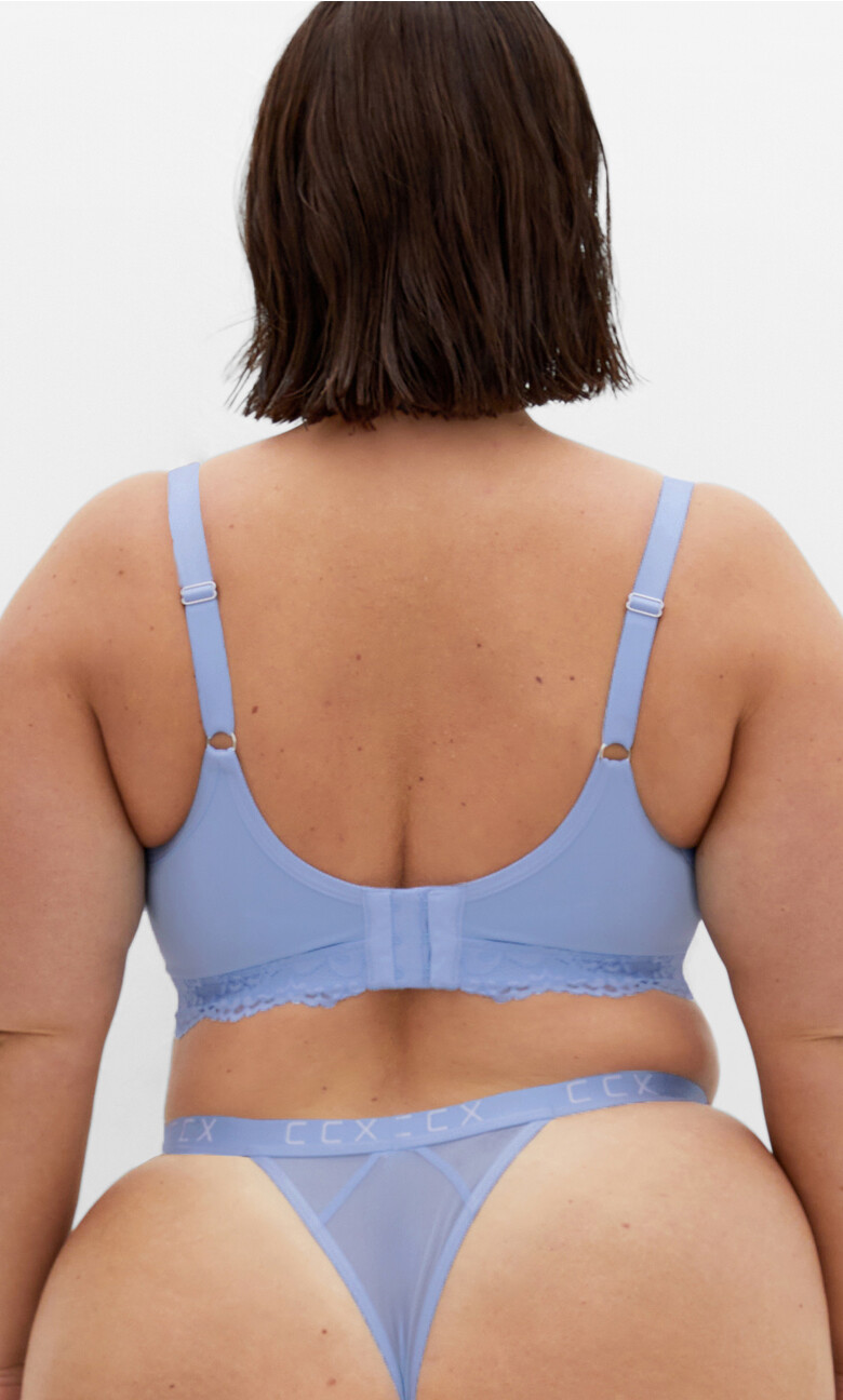 Signature Wireless Bra - angel blue