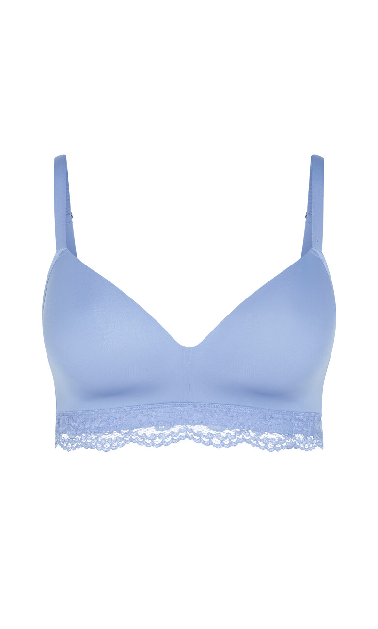 Signature Wireless Bra - angel blue