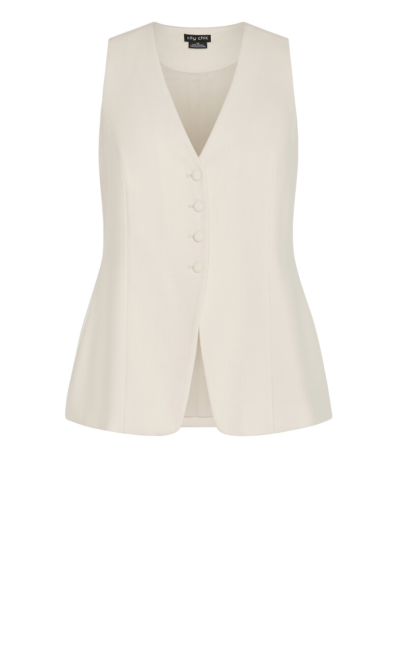 Tori Vest - cream