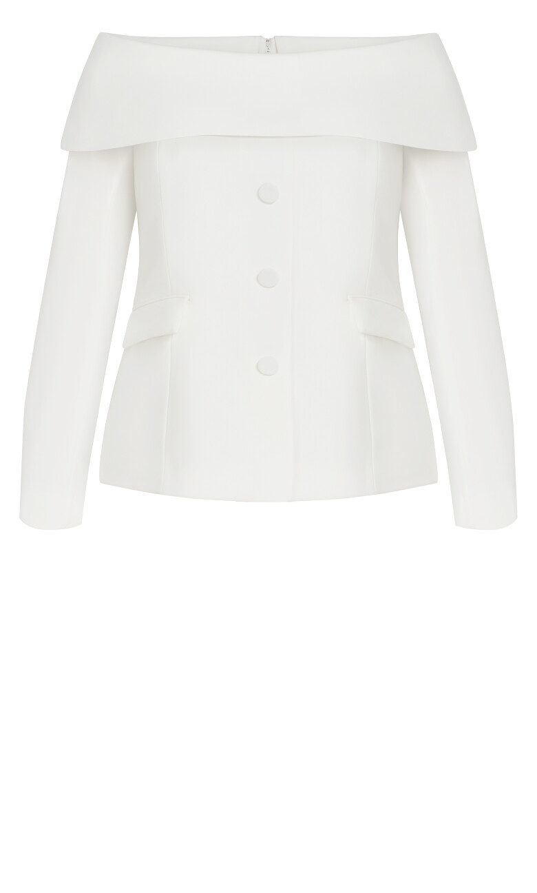 Talia Jacket - ivory
