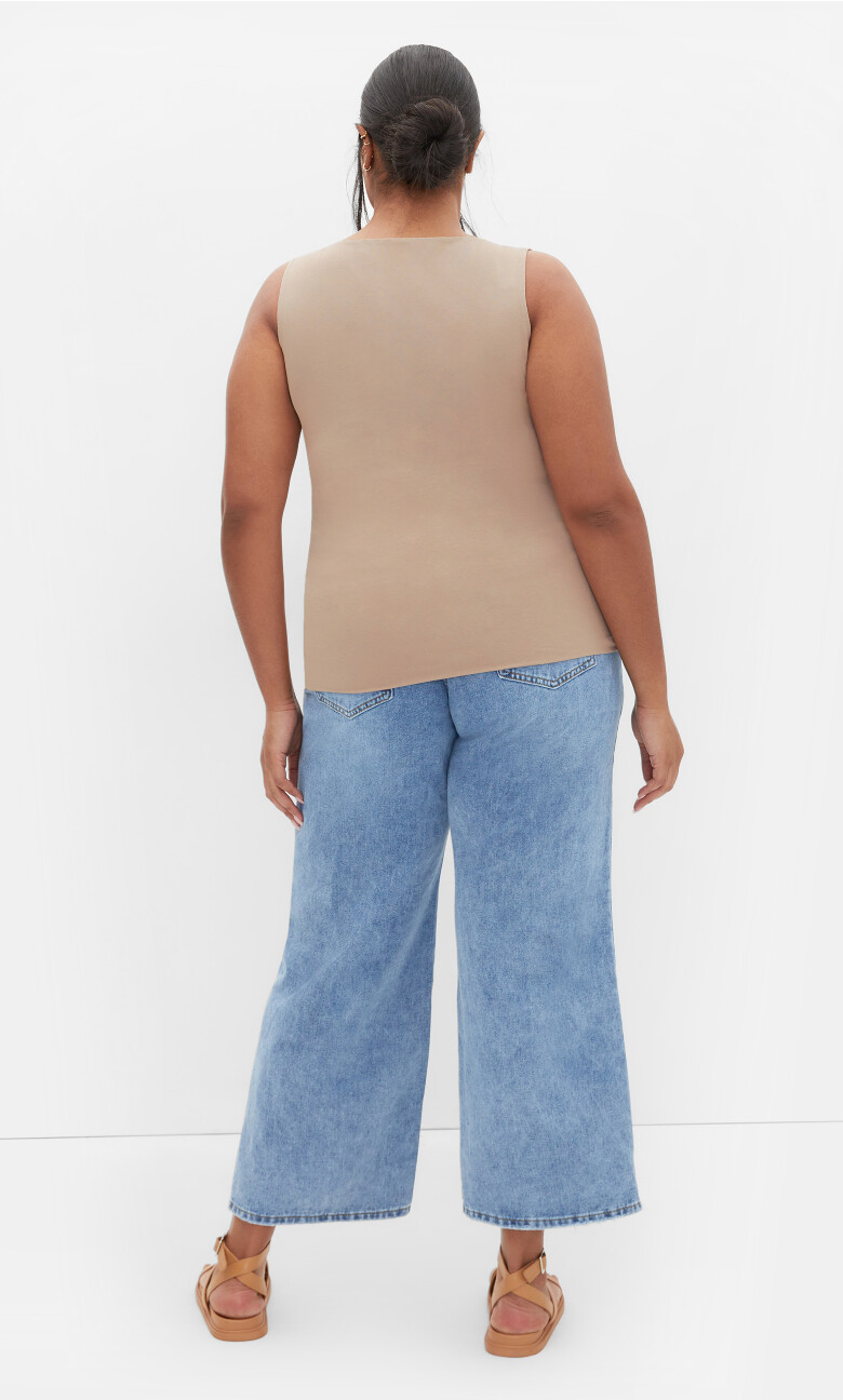 Ally Tank Top - stone