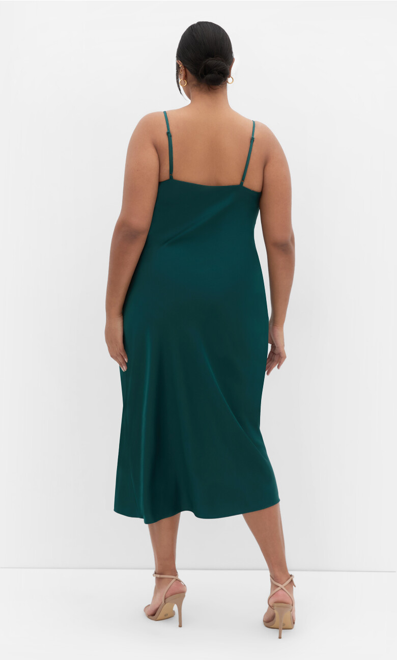 Adelina Dress - emerald
