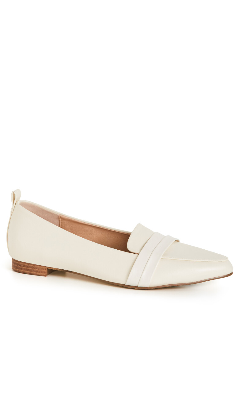 WIDE FIT Lucinda Loafer - cream