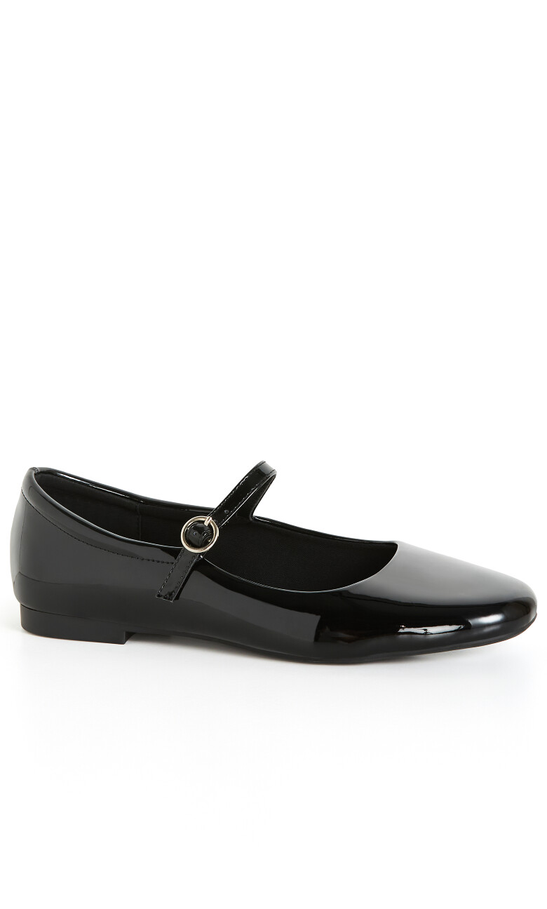 WIDE FIT Sofia Ballerina - black