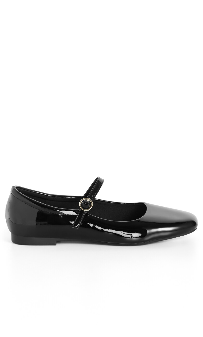 WIDE FIT Sofia Ballerina - black