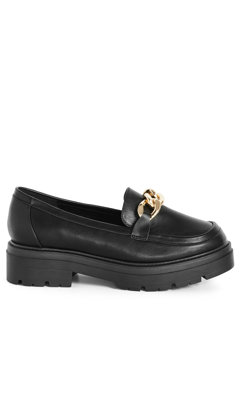 WIDE FIT Jordan Loafer - black
