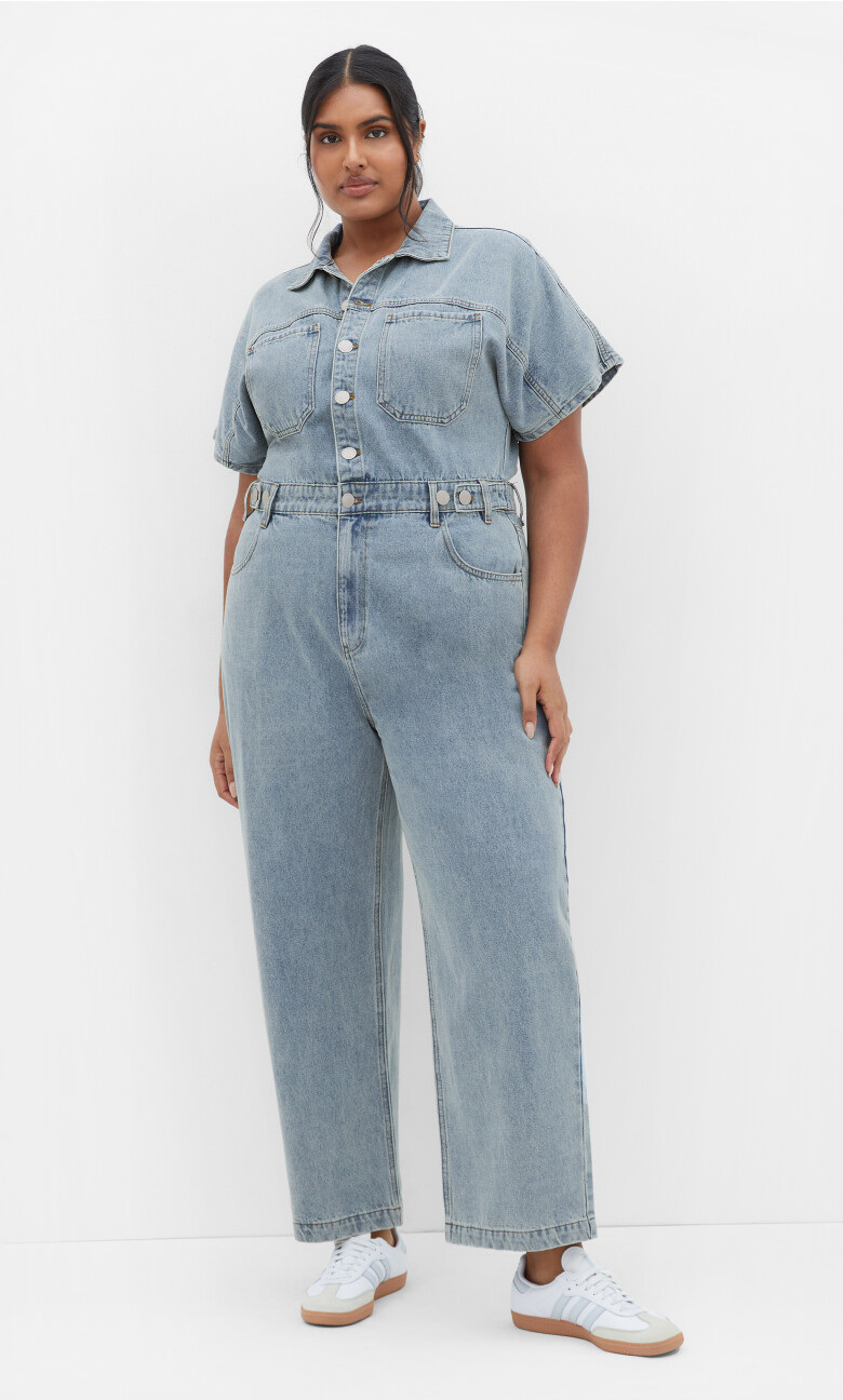 BOILER SUIT KARSYN - Light Denim