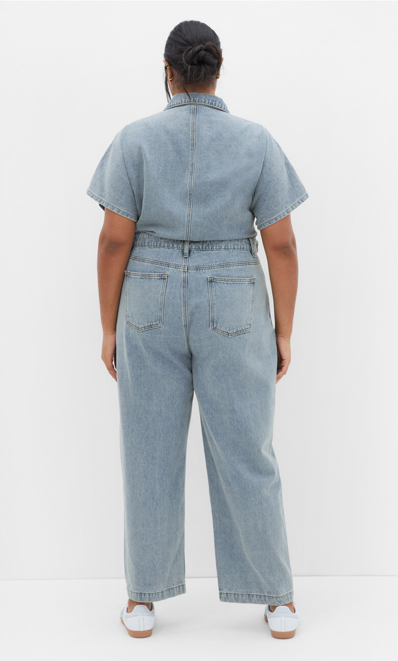 Karsyn Boiler Suit - light denim
