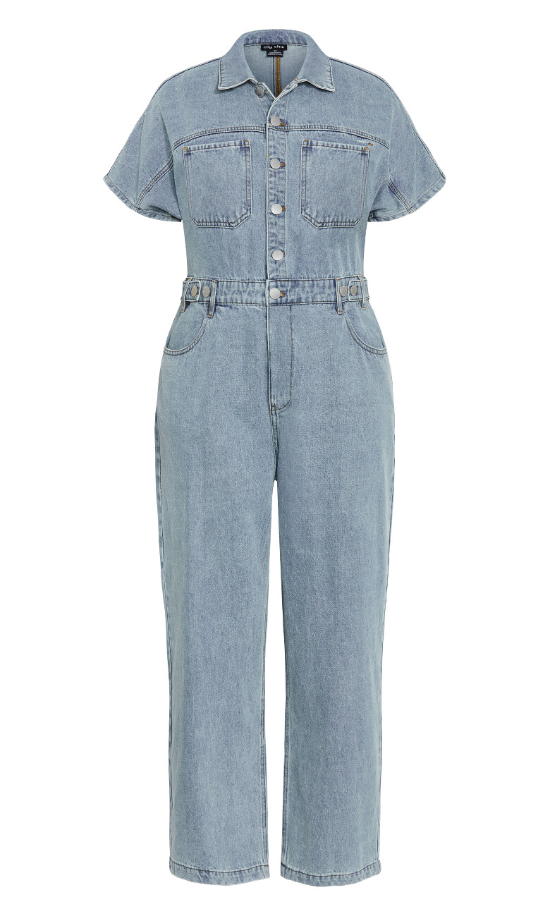 Karsyn Boiler Suit - light denim