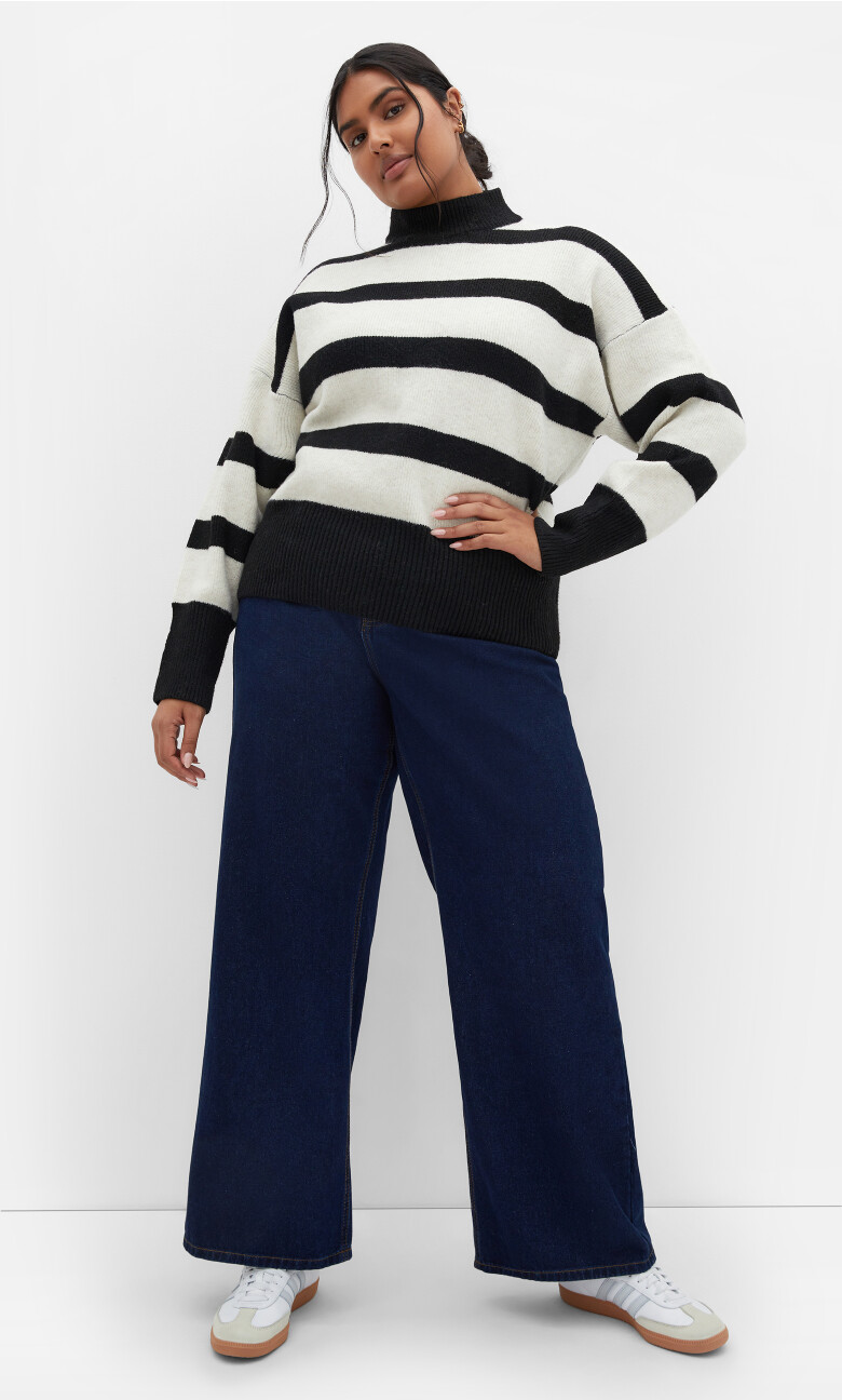 JUMPER HAMPSTEAD WS - Wide Stripe