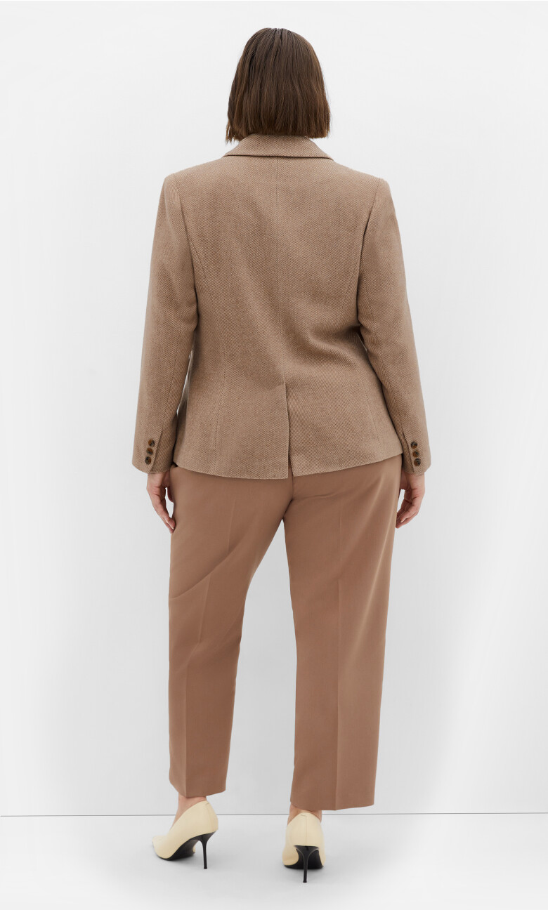 Oxford Melton Jacket - caramel