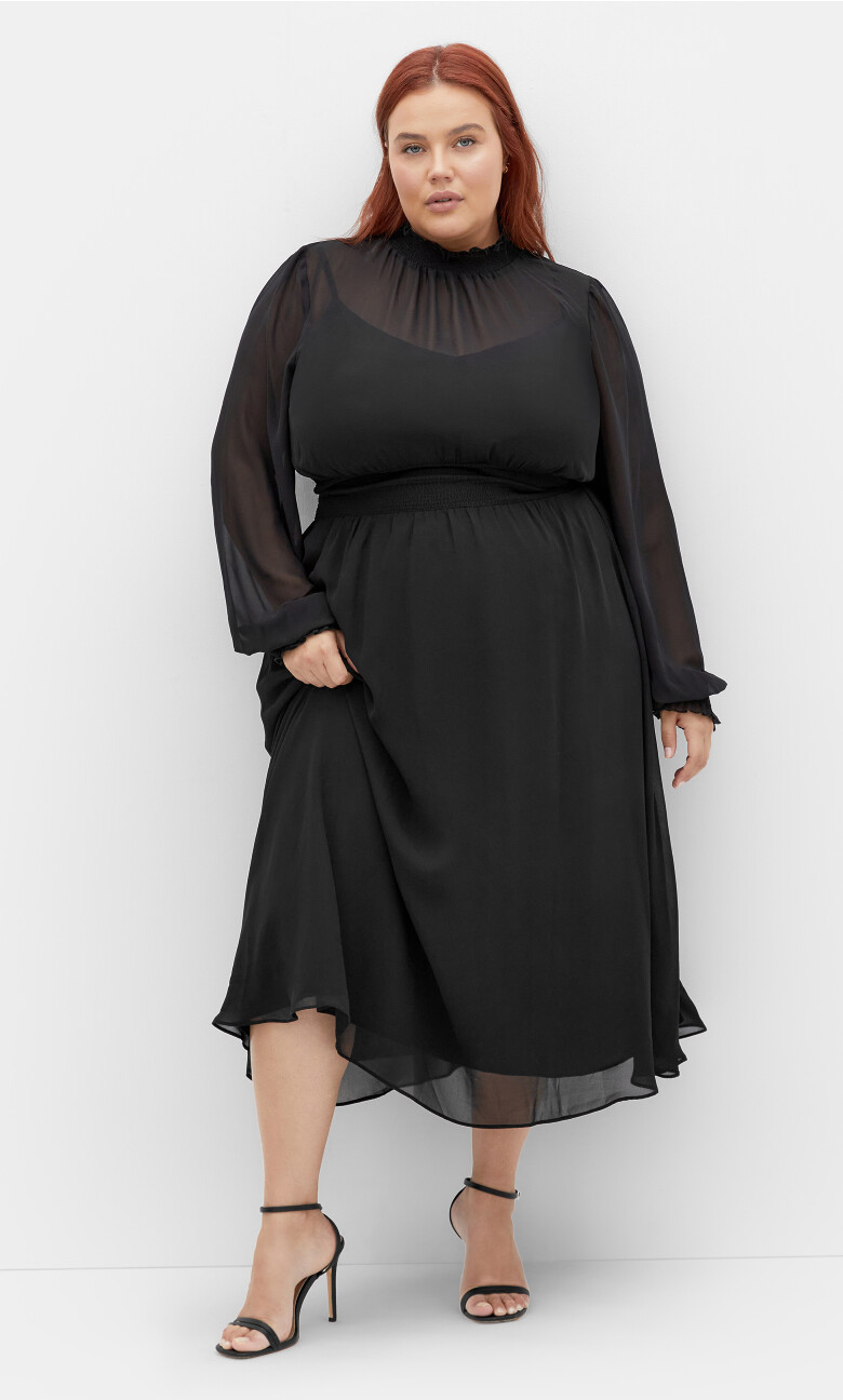 DRESS PORTOBELLO RD - Black
