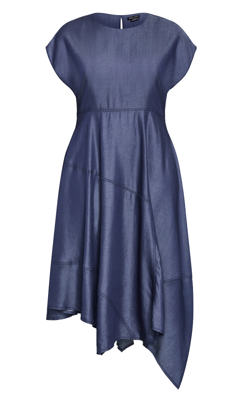 Hampstead Dress - dark denim