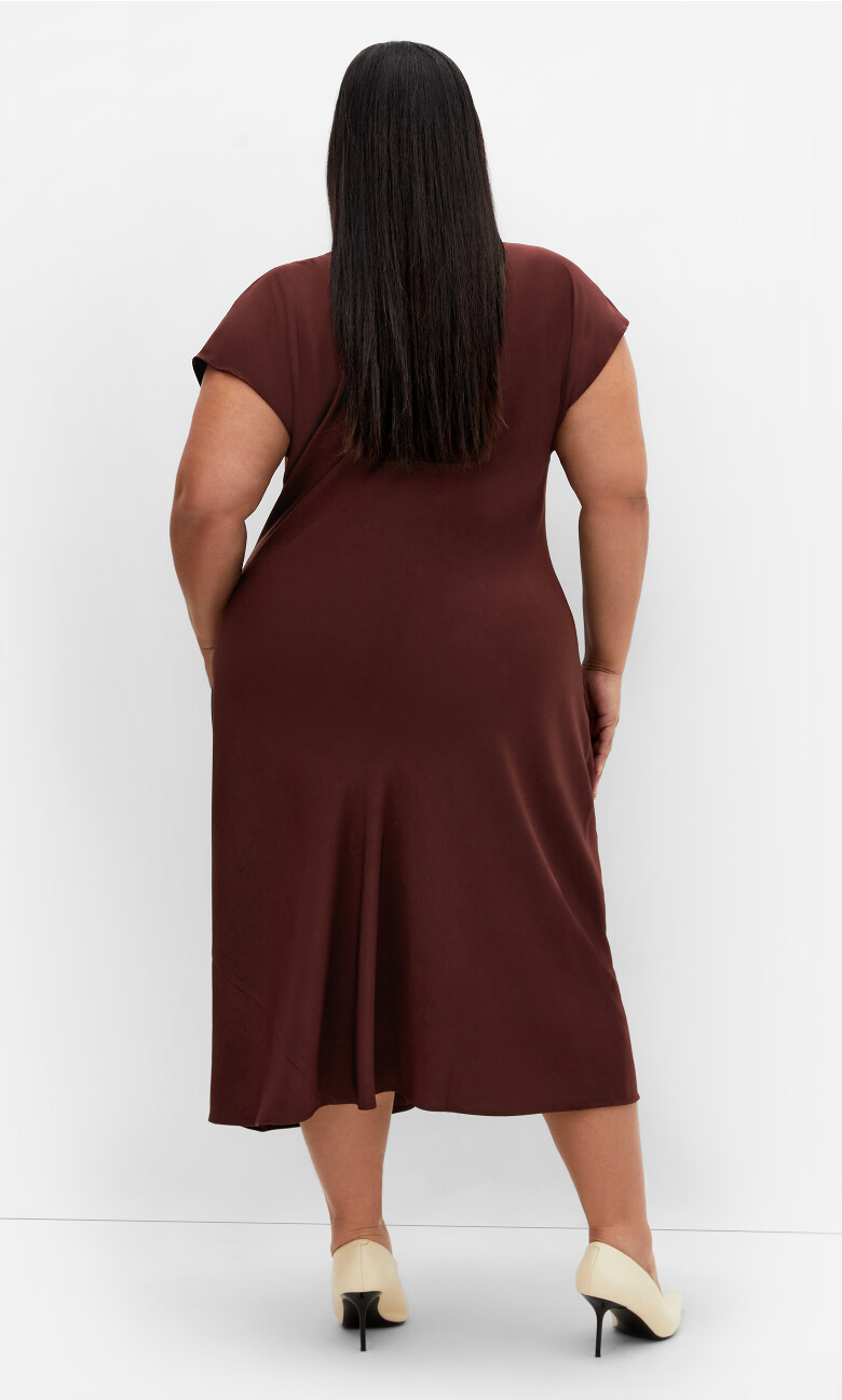 Piccadilly Dress - burgundy